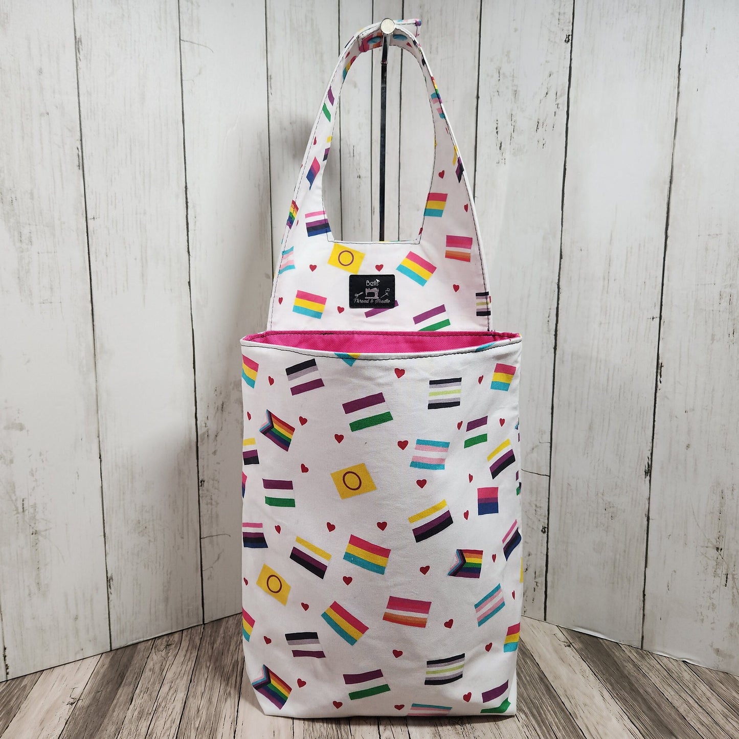 Pride flag car trash can, Handmade car trash can, Pride flags, reusable trash can, Car accessories, LGBTQIA, Car organizer