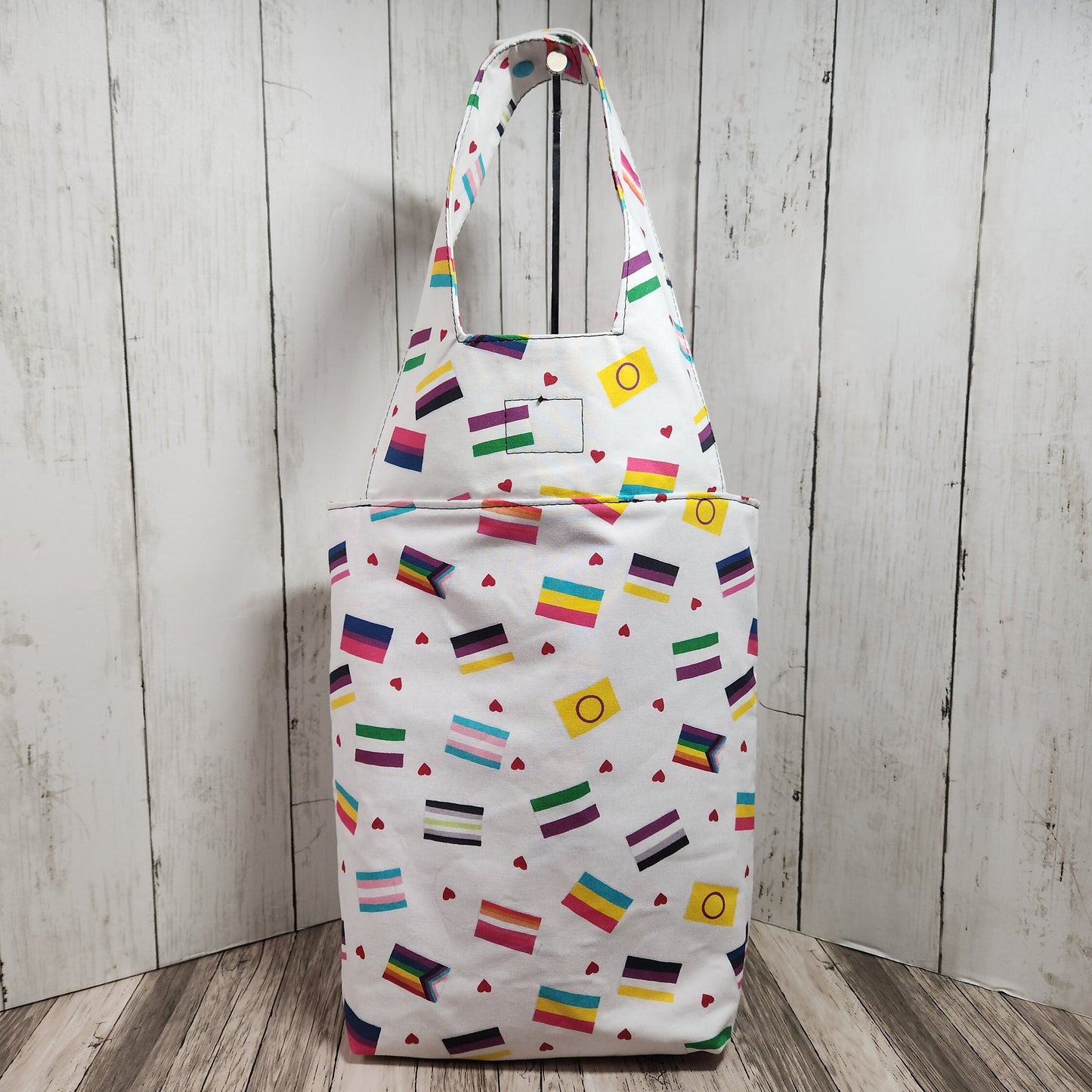Pride flag car trash can, Handmade car trash can, Pride flags, reusable trash can, Car accessories, LGBTQIA, Car organizer